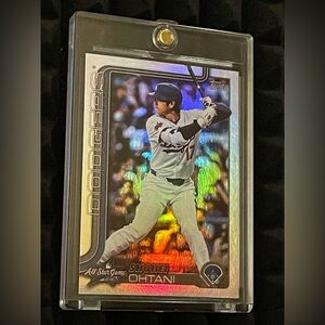 Shohei Ohtani 2025 Topps Chrome Baseball-Allstar Variant-LA Dodgers